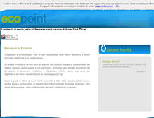Tablet Screenshot of ecopointsrl.com